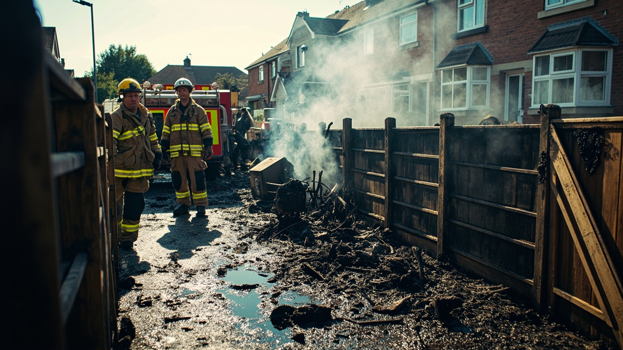 Images reveal scale of damage after Coventry blaze sparked by barbecue
